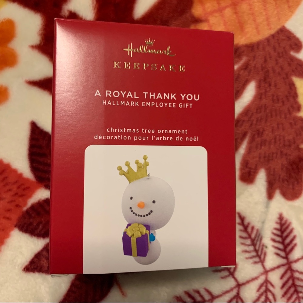 A Royal Thank You Hallmark Ornament 2020 Exclusive